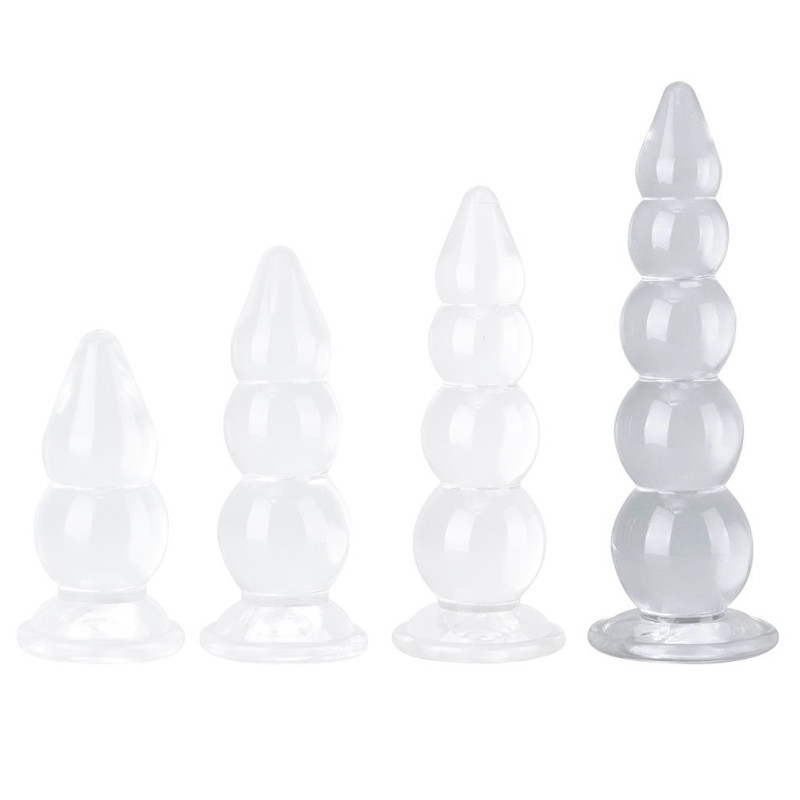 ClearlyHorny Plug transparent Jelwy XL 36 x 9.5cm